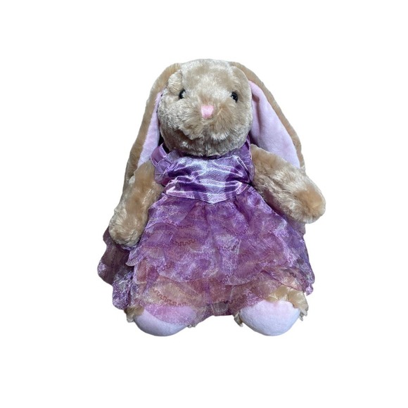 Build a Bear Bunny plush. Says I LOVE YOU. Comes w/ outfit. 15" - Picture 3 of 3